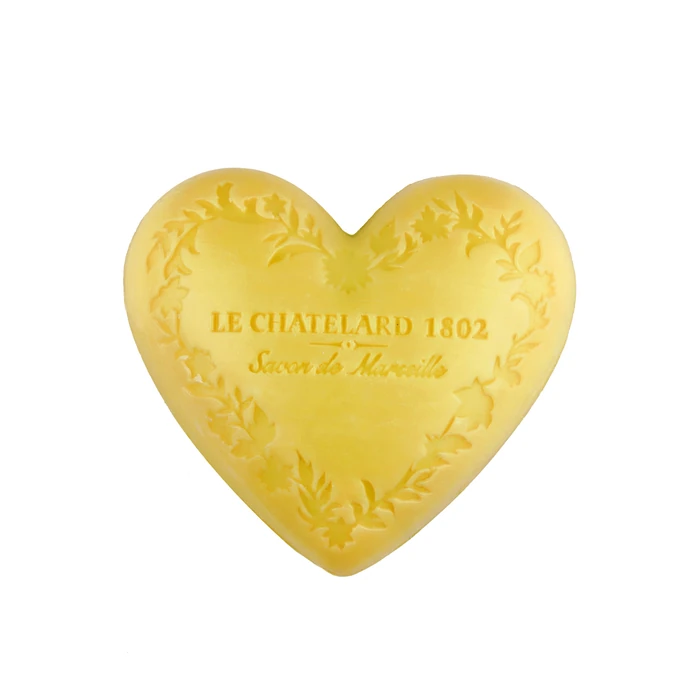 LE CHATELARD / Marseillské mýdlo Heart - mandarinka a limetka 100gr