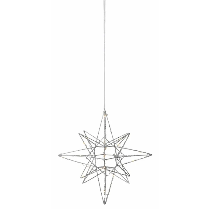 Watt & Veke / Závěsná svítící hvězda Polar Large Silver