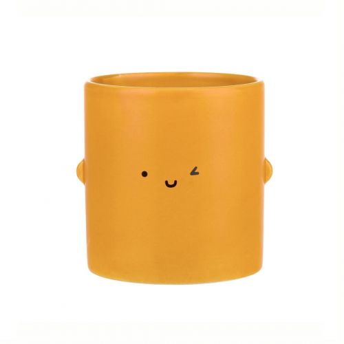 Ohh Deer / Keramický obal na květináč Mustard Smile Toki