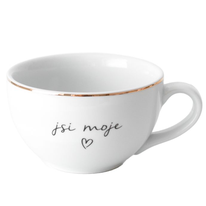 Bella Rose / Porcelánový hrnek Jsi moje ♥ 300 ml