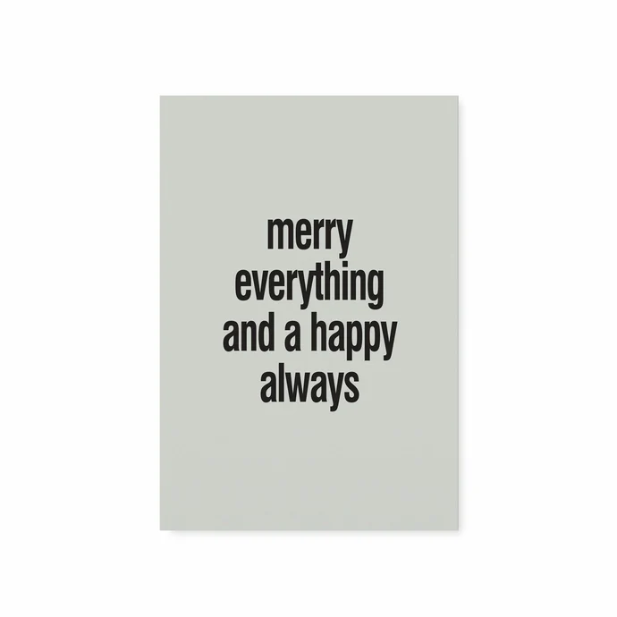 TAFELGUT / Pohlednice Merry Everything