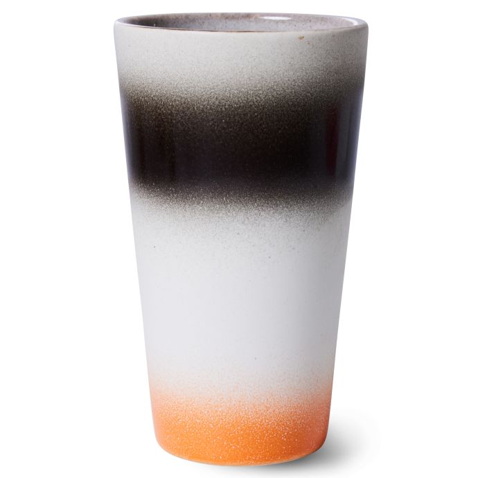 HK living / Keramický hrnček 70's Latte Bomb 280 ml
