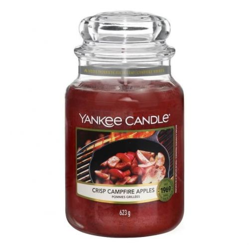 Yankee Candle / Svíčka Yankee Candle 623g - Crisp Campfire Apples