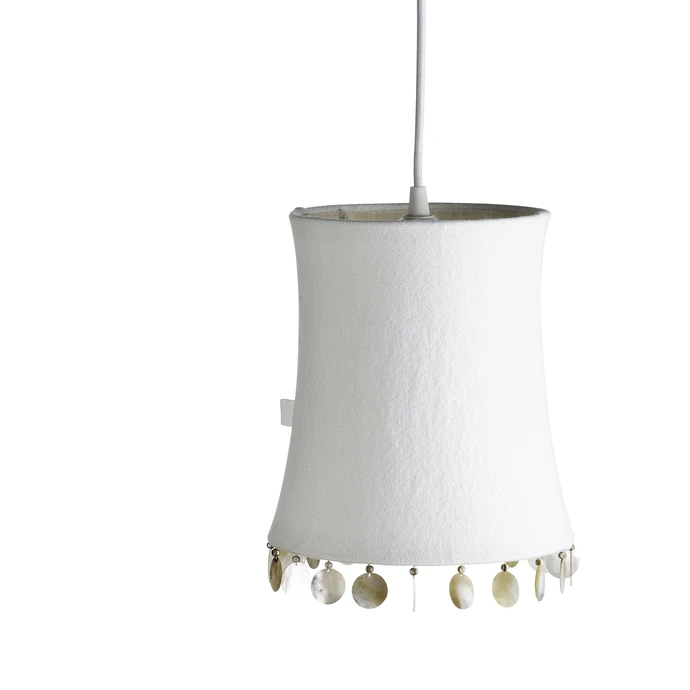 Tine K Home / Stropná lampa s perleťovými ozdobami White