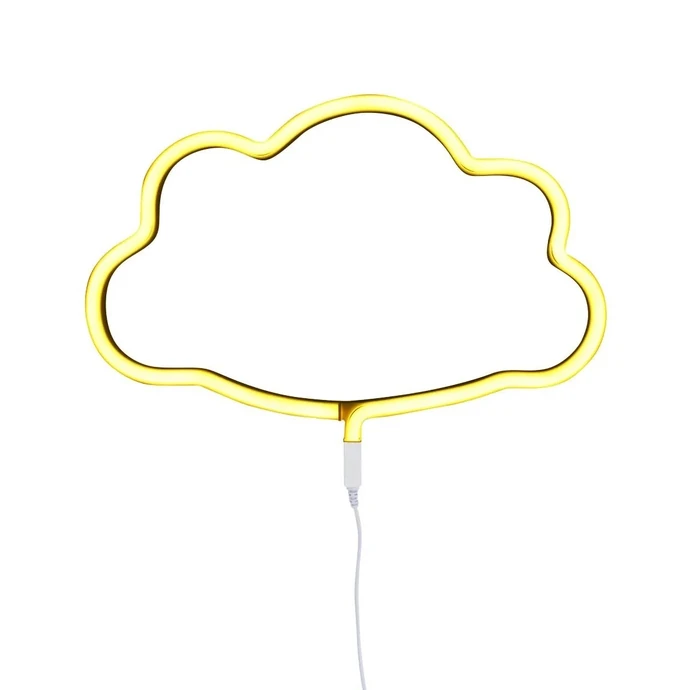 A Little Lovely Company / Neonové LED světlo Cloud Yellow