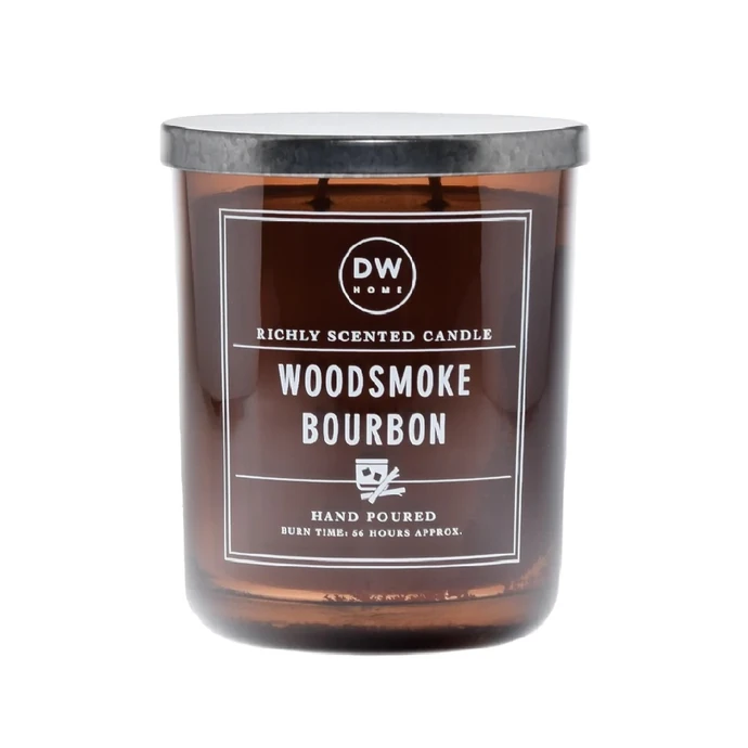 dw HOME / Vonná svíčka ve skle Woodsmoke Bourbon 425 g