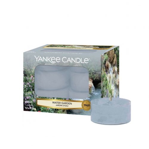 Yankee Candle / Čajové sviečky Yankee Candle 12 ks - Water Garden