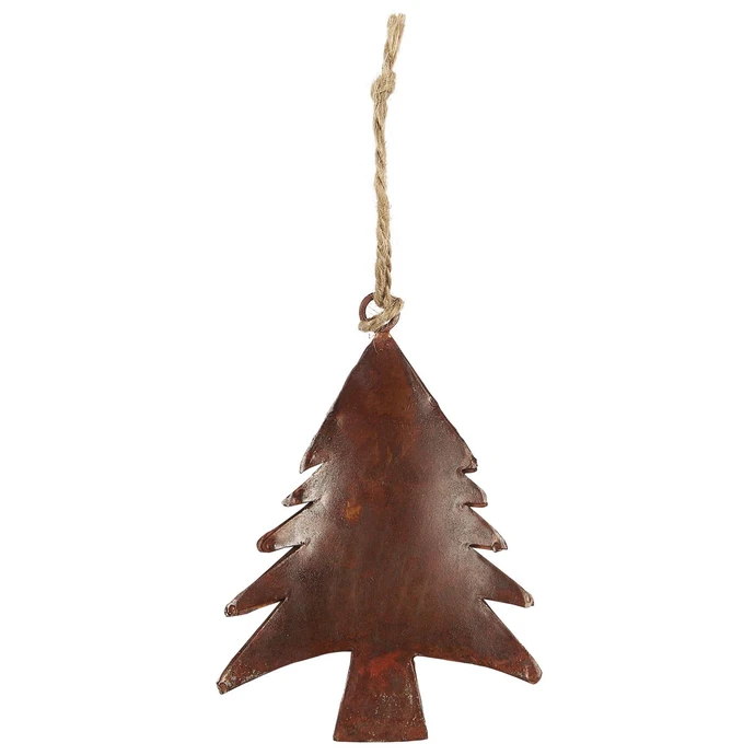 IB LAURSEN / Kovová vánoční ozdoba Christmas Tree Rust