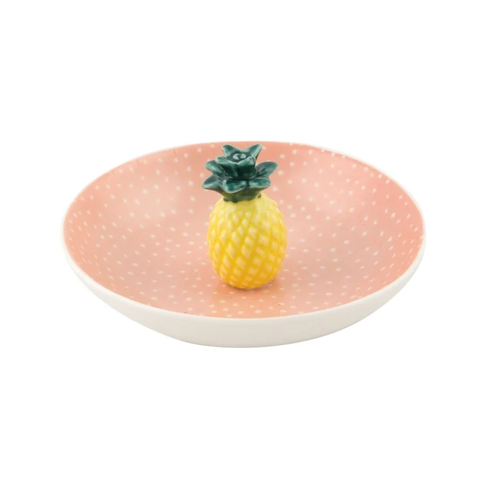 sass & belle / Mini tanierik na šperky Pineapple 11 cm