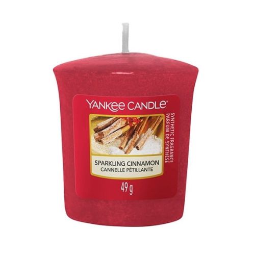 Yankee Candle / Votívna sviečka Yankee Candle - Sparkling Cinnamon