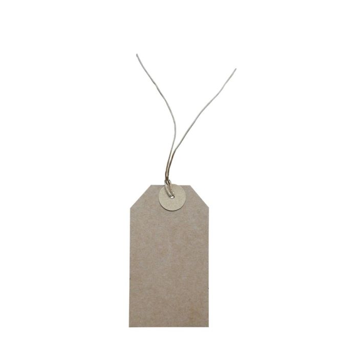 Chic Antique / Papírový štítek Nature 12 x 7 cm