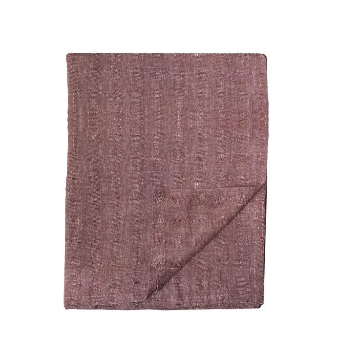 Bloomingville / Bavlnený obrus Red Table Cloth 240 x 140 cm