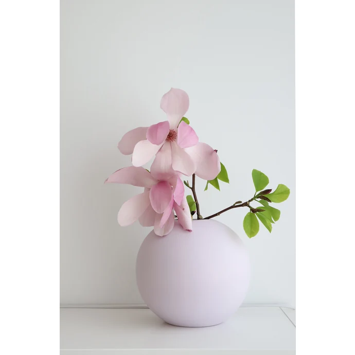 COOEE Design / Guľatá váza Ball Lilac 20cm