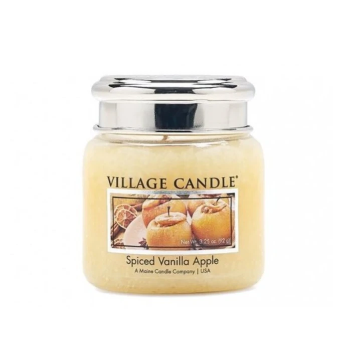 VILLAGE CANDLE / Svíčka Village Candle - Spiced Vanilla Apple 92g