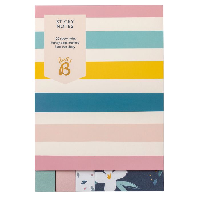 Busy B / Samolepicí bločky Sticky Notes Stripe