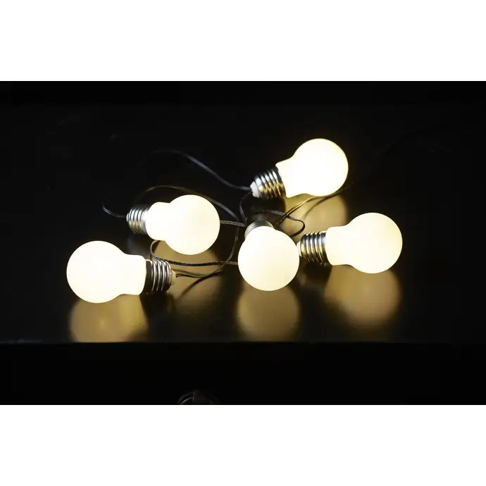STAR TRADING / Světelný LED řetěz White Bulbs