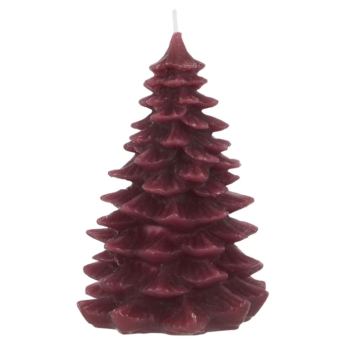 IB LAURSEN / Vianočná sviečka Christmas Tree Burgundy