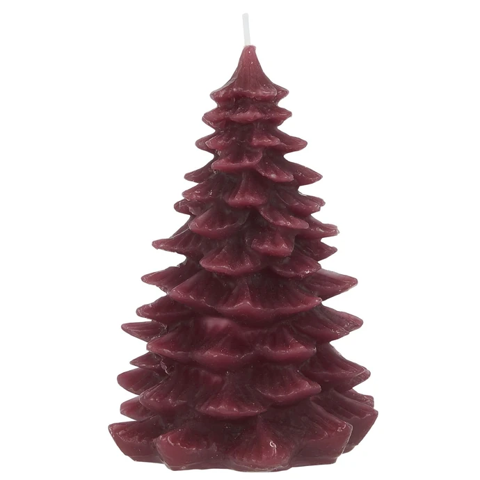 Ib Laursen / Vánoční svíčka Christmas Tree Burgundy