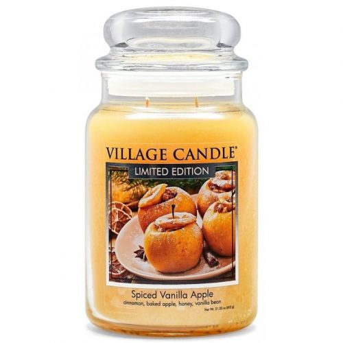 VILLAGE CANDLE / Svíčka Village Candle - Spiced Vanilla Apple 602g