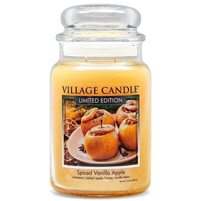 VILLAGE CANDLE / Sviečka Village Candle - Spiced Vanilla Apple 602g