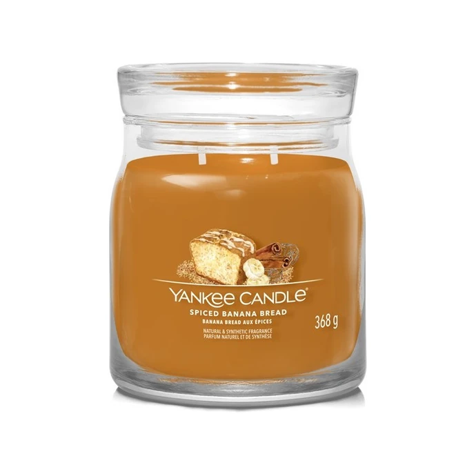 Yankee Candle / Sviečka Yankee Candle 368 g – Spiced banana bread