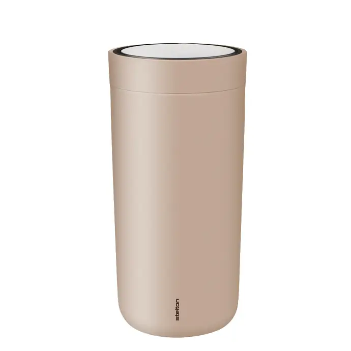 Stelton / Cestovní hrnček To Go Click Soft nude 200 ml