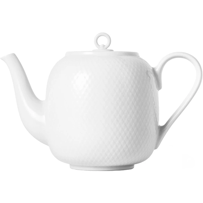 LYNGBY / Porcelánová kanvica Rhombe White 1,9 l