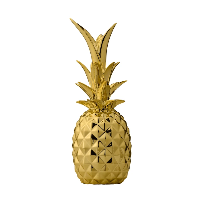 Bloomingville / Dekoratívny ananás Gold