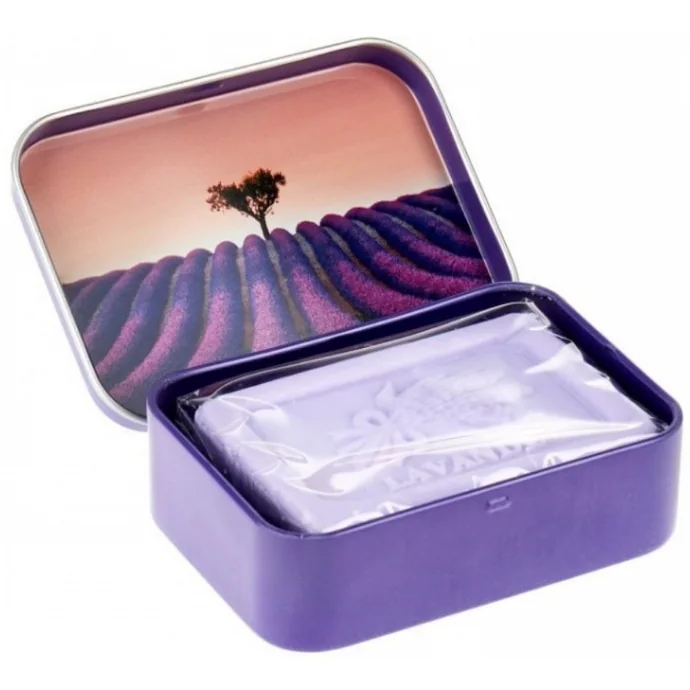 ESPRIT PROVENCE / Mýdlo v plechové krabičce Lavande 60g