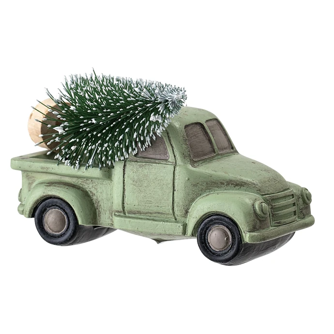 Bloomingville / Vianočné autíčko so stromčekom Green
