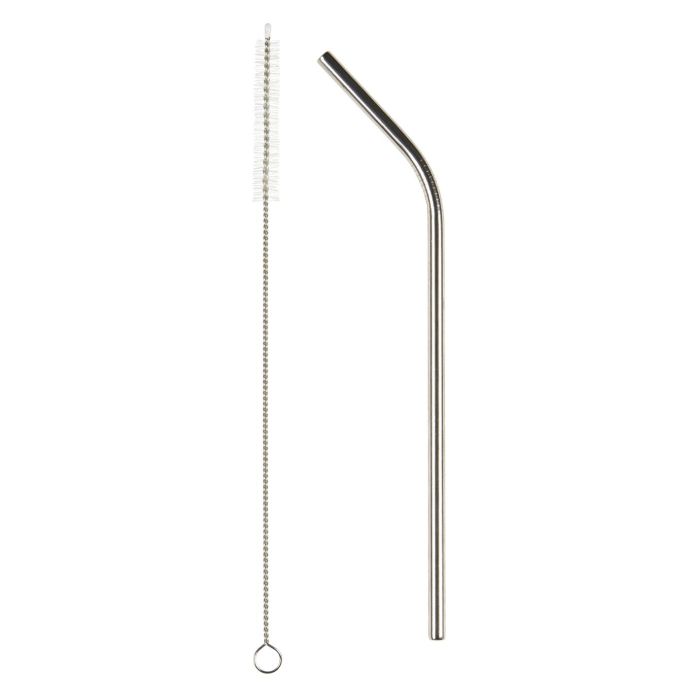 IB LAURSEN / Nerezová brčka Straw Silver - set 6 ks