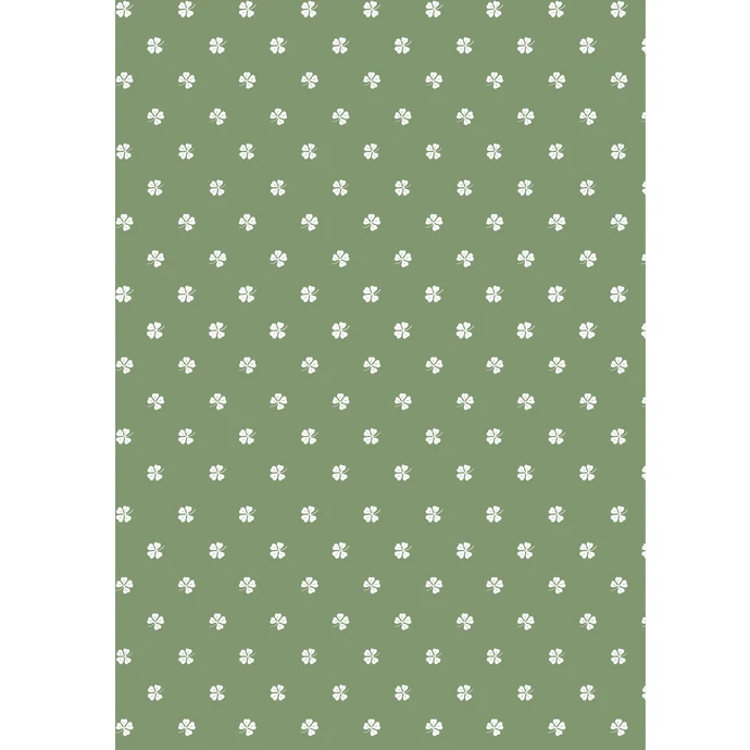 IB LAURSEN / Baliaci papier Four-leaved Clovers – 10 m