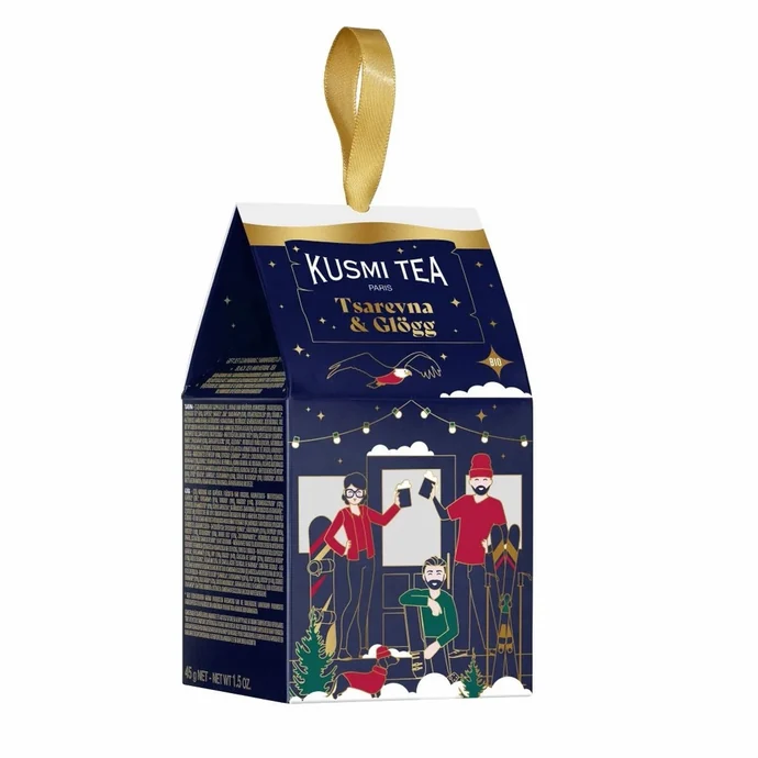 KUSMI TEA / Dárkový set vánočních čajů Tsarevna/Glögg 2024 – 2 x 20 g