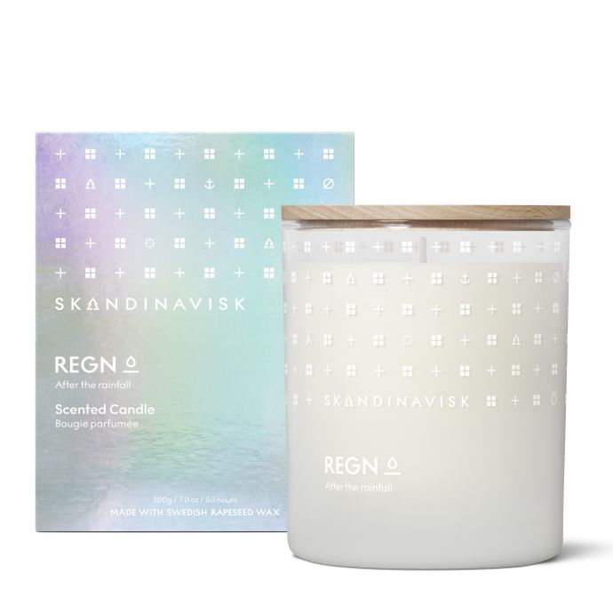 SKANDINAVISK / Vonná svíčka REGN (déšť) 200 g - limitovaná edice
