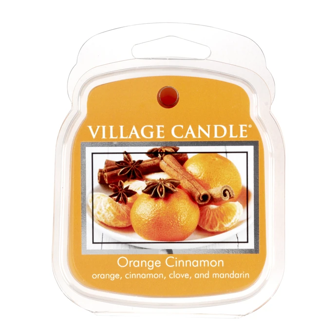 VILLAGE CANDLE / Vosk do aromalampy Orange Cinnamon