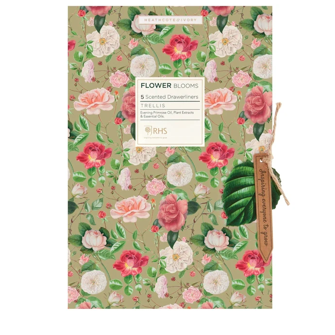 HEATHCOTE & IVORY / Vonné listy do skříně Flower Blooms - 5 ks