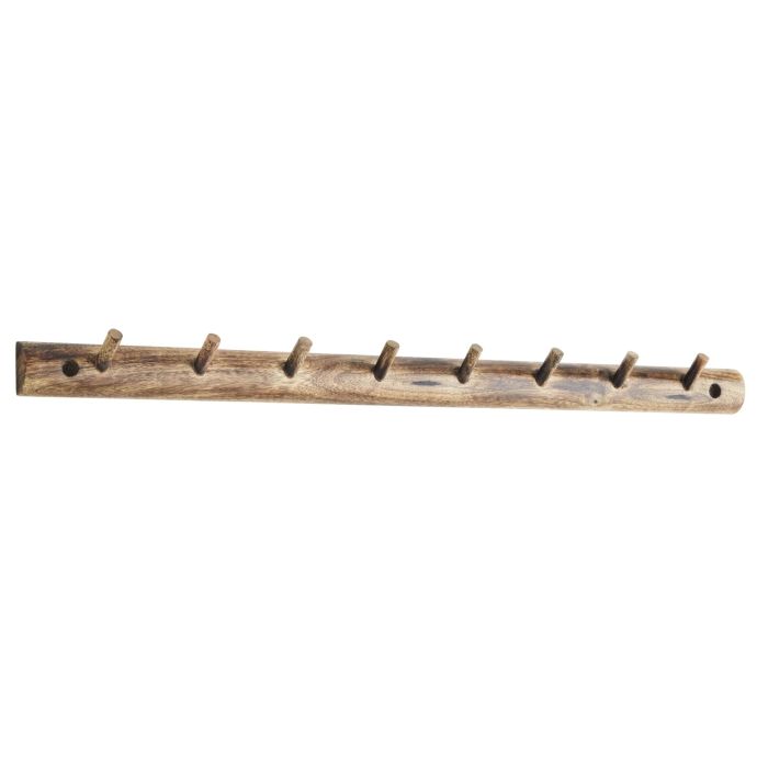 MADAM STOLTZ / Drevený vešiak Mango Wood 69 cm