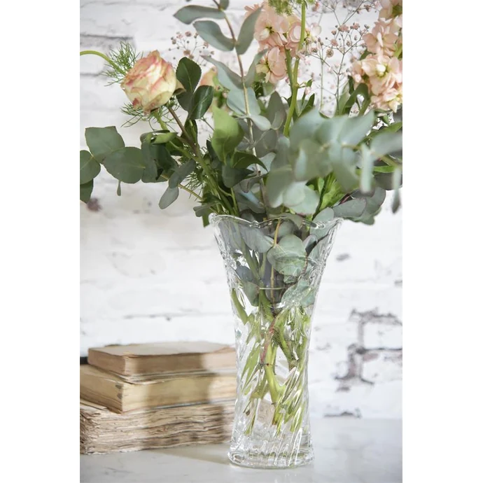 Jeanne d'Arc Living / Sklenená váza Clear Glass 24 cm