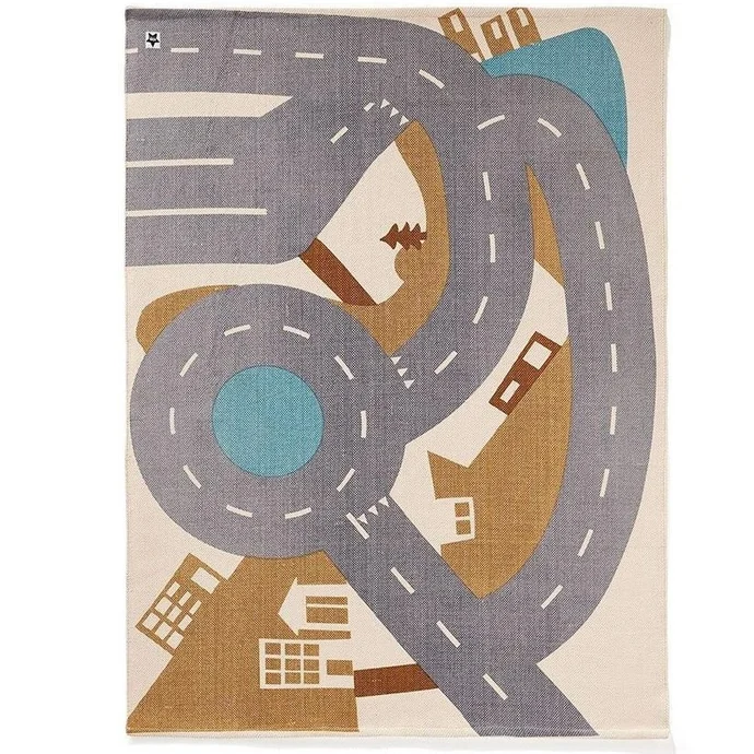 Kids Concept / Dětský koberec City Rug Aiden 170 x 130 cm