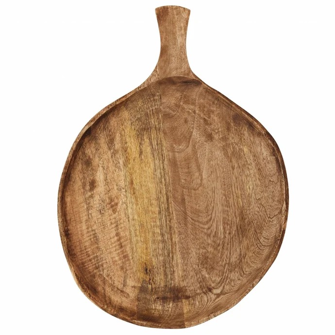 MADAM STOLTZ / Dřevěný servírovací tác Mango Wood - větší