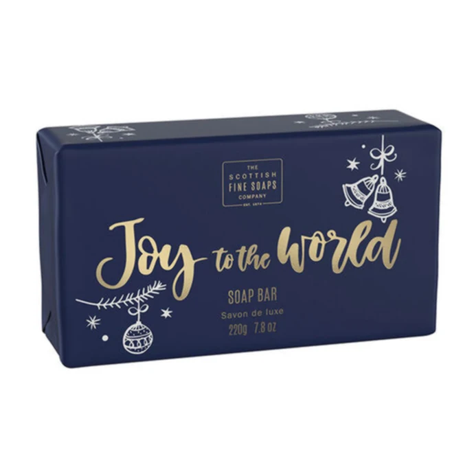 SCOTTISH FINE SOAPS / Vánoční tuhé mýdlo Joy to the World 220g