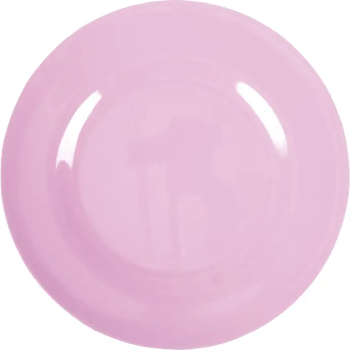 rice / Melaminový talíř Pink 25 cm