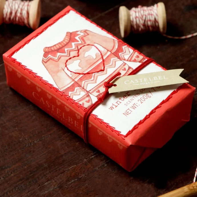 CASTELBEL / Darčekové vianočné mydlo Winter Kisses