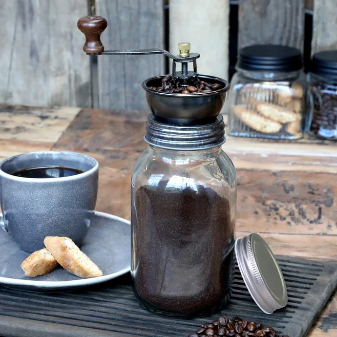 Chic Antique / Ručný mlynček na kávu Glass
