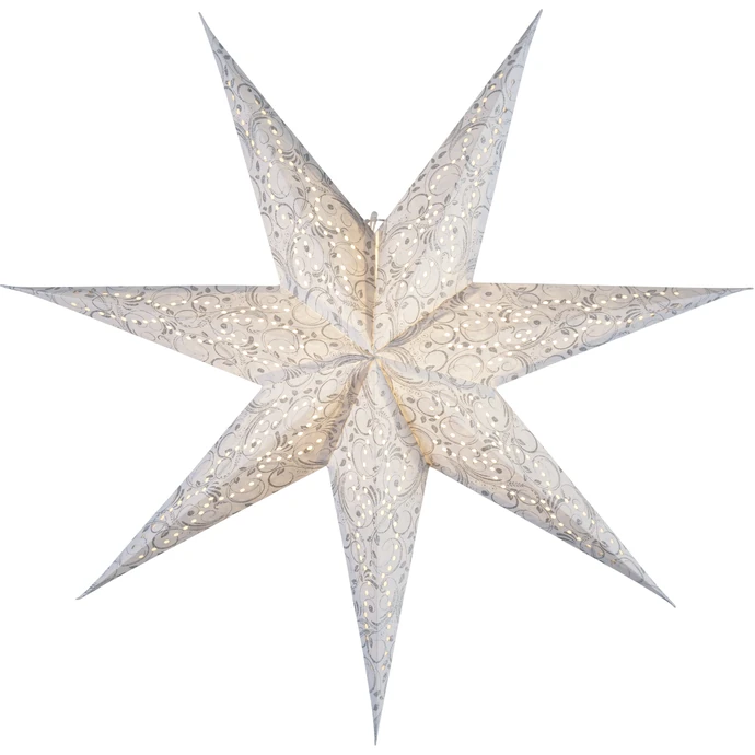 STAR TRADING / Závesná svietiaca hviezda Dazzling 78 cm