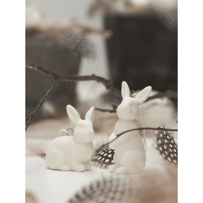Ib Laursen / Velikonoční zajíček - porcelánový