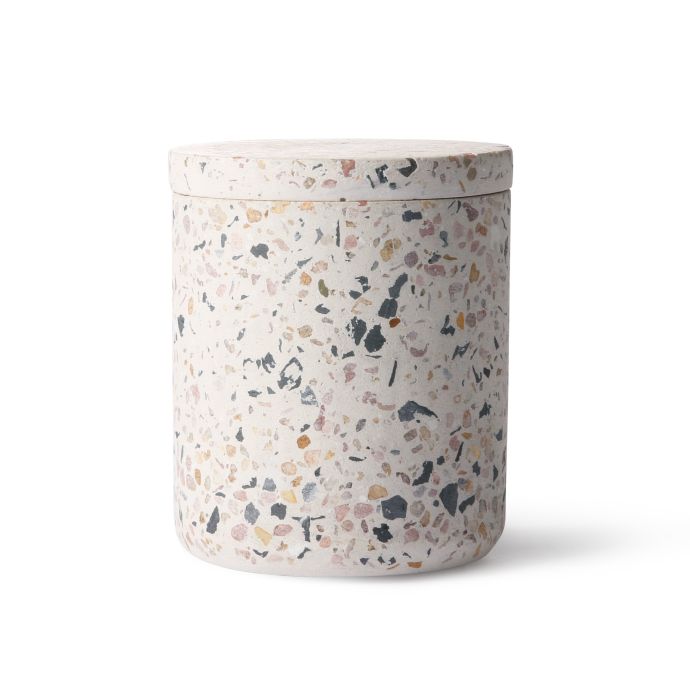 HK living / Úložná dóza s viečkom Terrazzo