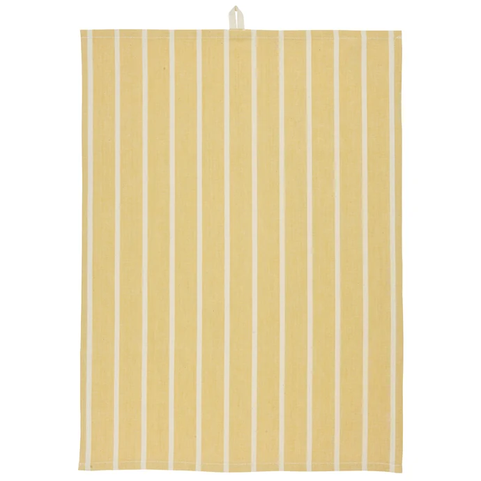 IB LAURSEN / Utěrka Yellow with Stripes