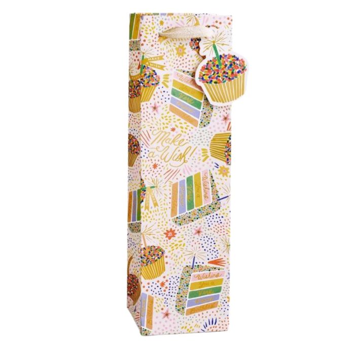 Rifle Paper Co. / Darčeková taška na víno Birthday Cake