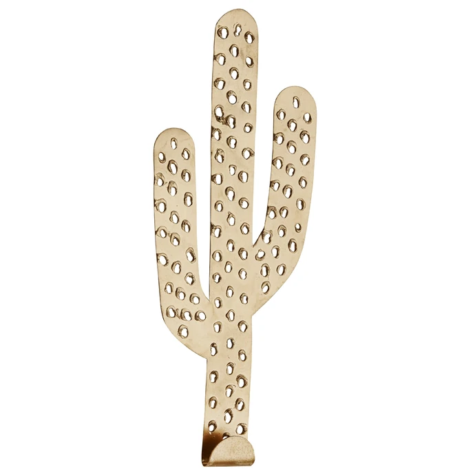 MADAM STOLTZ / Vešiak Cactus Antique gold